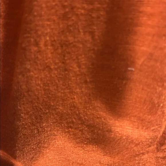 Gloria Vanderbilt 1/2 button down boho peasant pleat top 3/4 sleeve tab size M - Picture 7 of 11